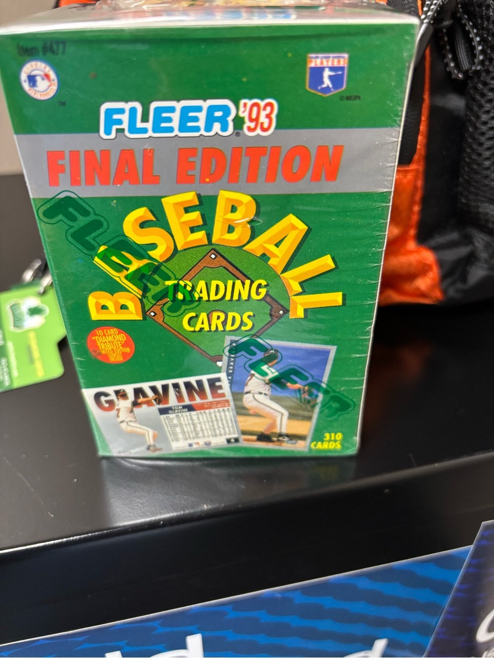 Fleer '93 Final Edition Baseball Trading Cards - Green